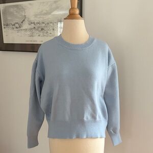 Commense Pale Blue Crewneck Sweater